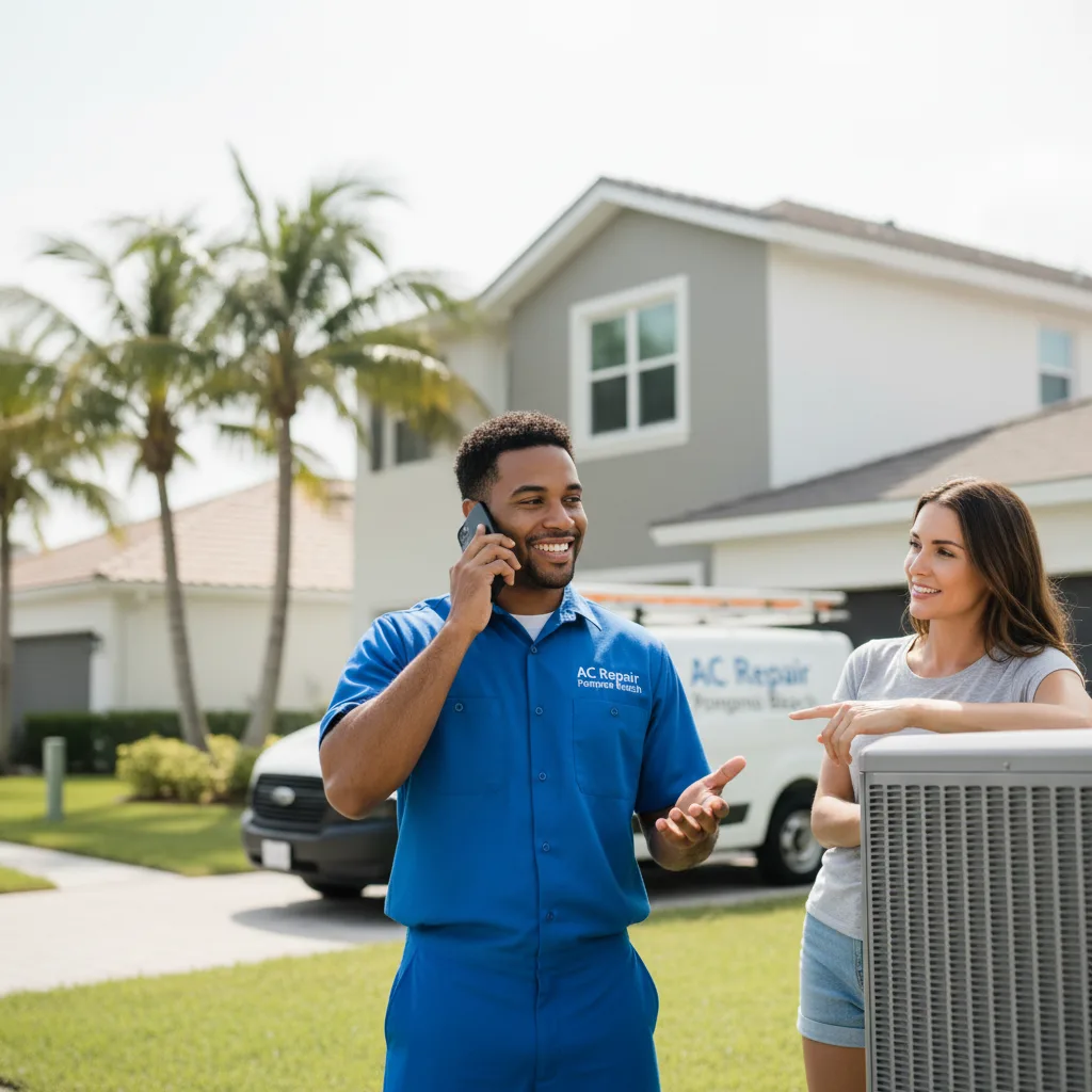 AC Repair Pompano Beach customer support in Marlow